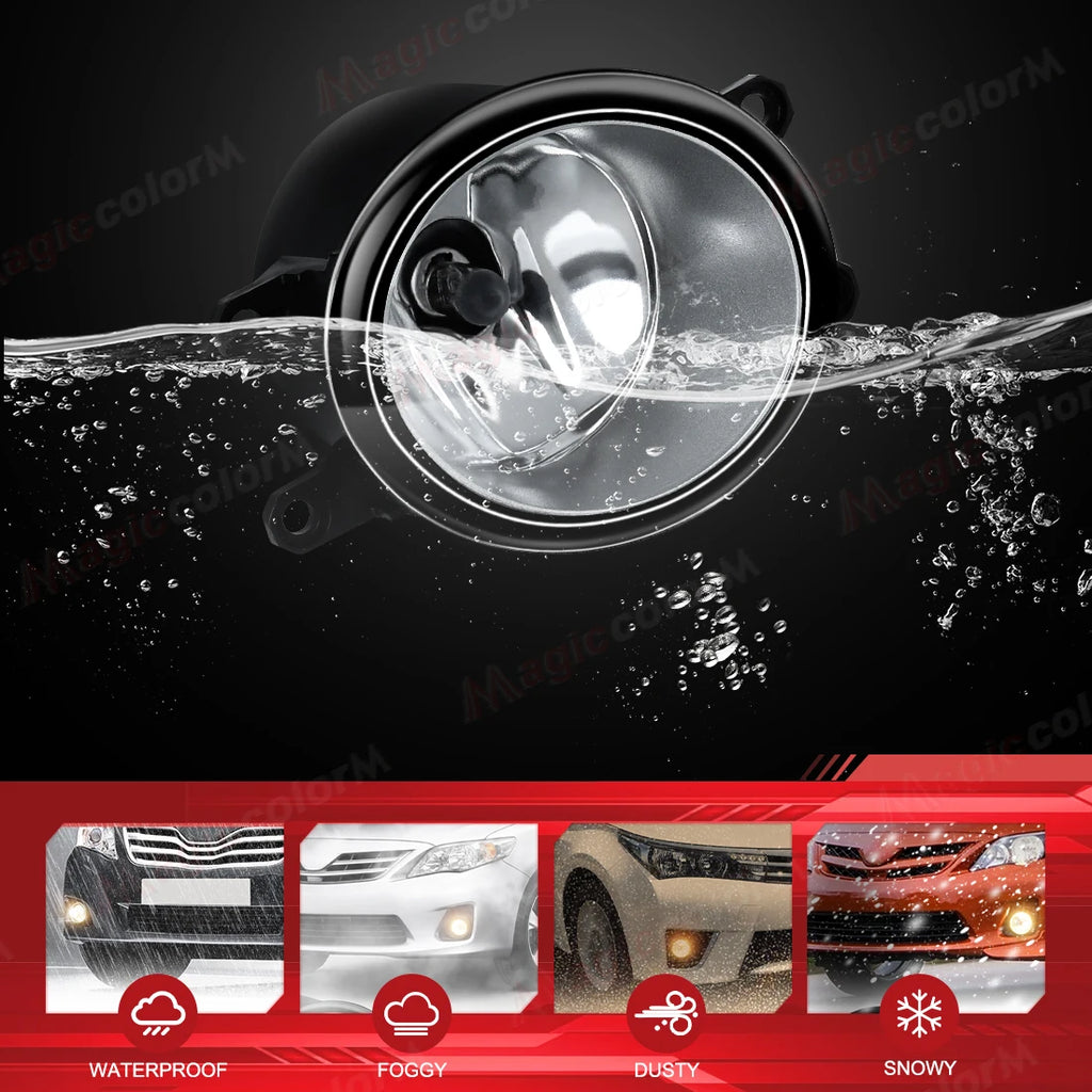 Halogen Fog Lamp For Toyota Corolla Camry Verso RAV4 Yaris Highlander Verso S Avensis Fog  | AUTOKITSHOP