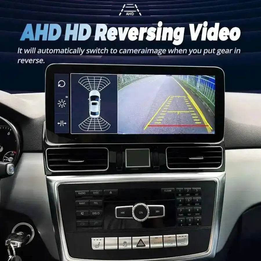 12.3'' DSP Android 14 Car Multimedia Player For Mercedes Benz ML W166 GL X166 SLC SLK 2013