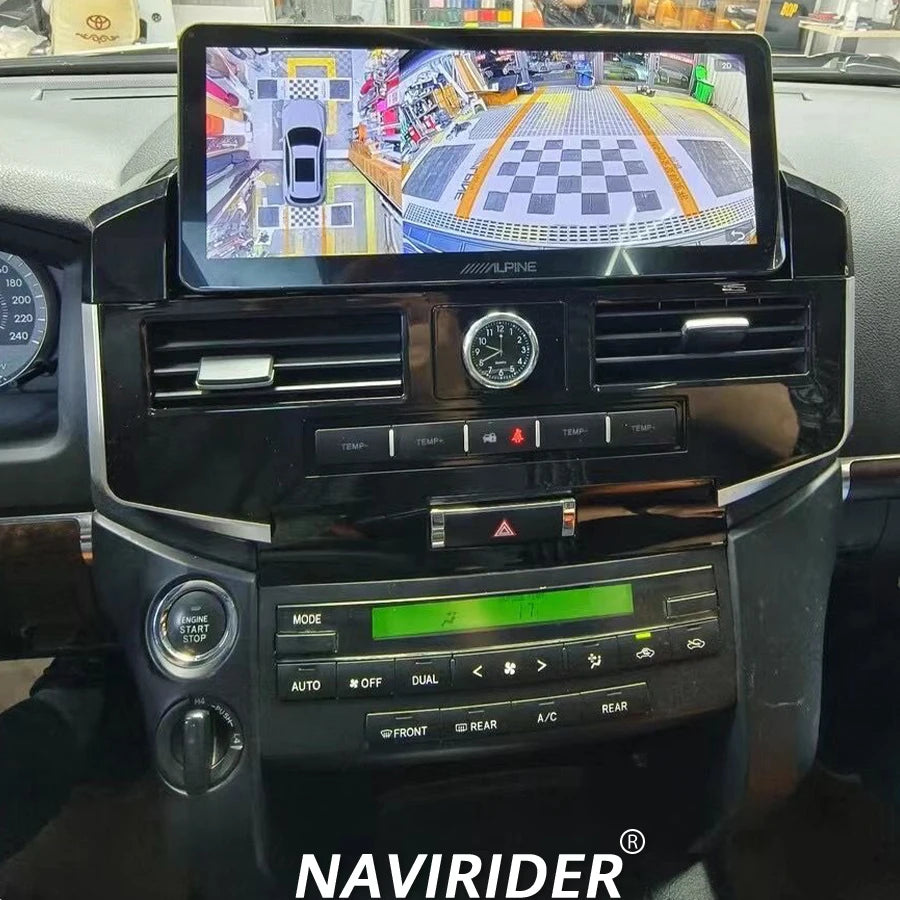12.3" Carplay DSP GPS Touch Screen Android Car Radio For Toyota Land Cruiser 200 LC200 200