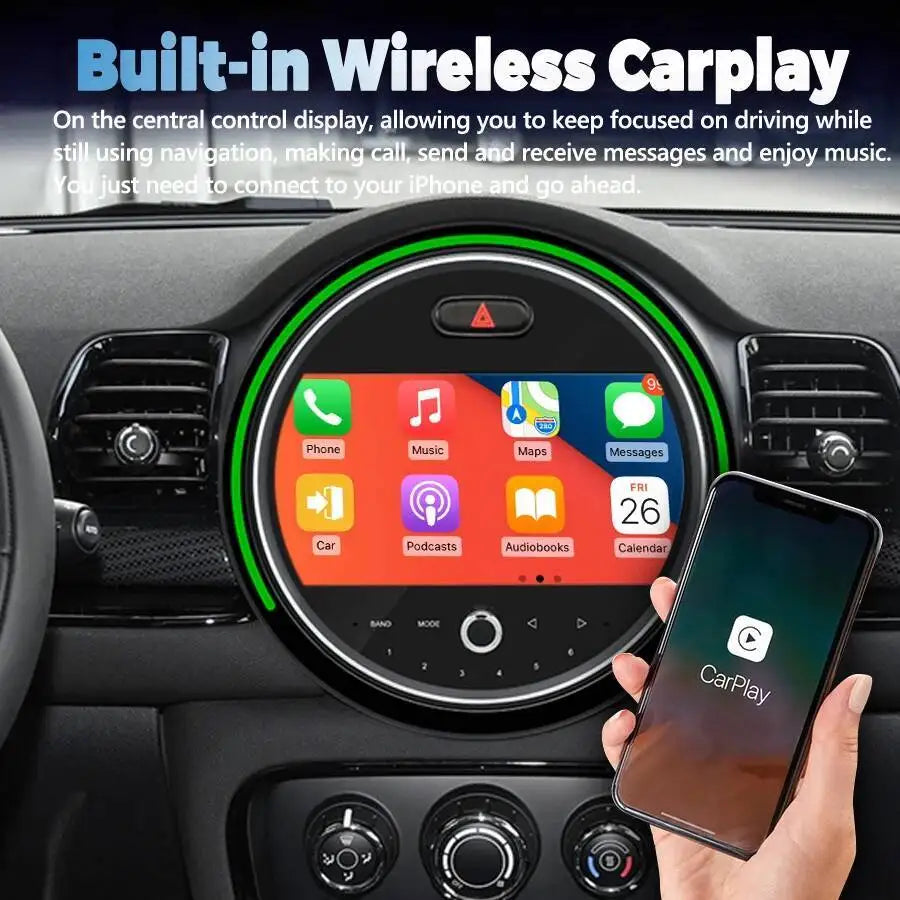 9" Stereo GPS Car Radio For BMW Mini F54 2017-2024 Android 13 Screen Multimedia Video Navi | AUTOKITSHOP