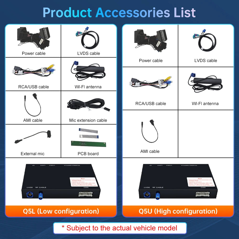 Road Top Wireless Carplay Decoder Interface For Audi A4 A5 Q5 S4 S5 2009-2015 With AirPlay | AUTOKITSHOP