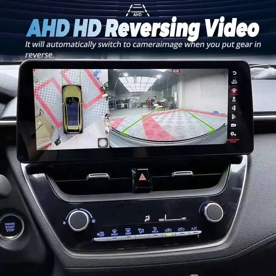 12.3 Inch Car Radio For Toyota Corolla Hybrid Auris 2019 2020 2021 2022 8G 256G CarPlay An