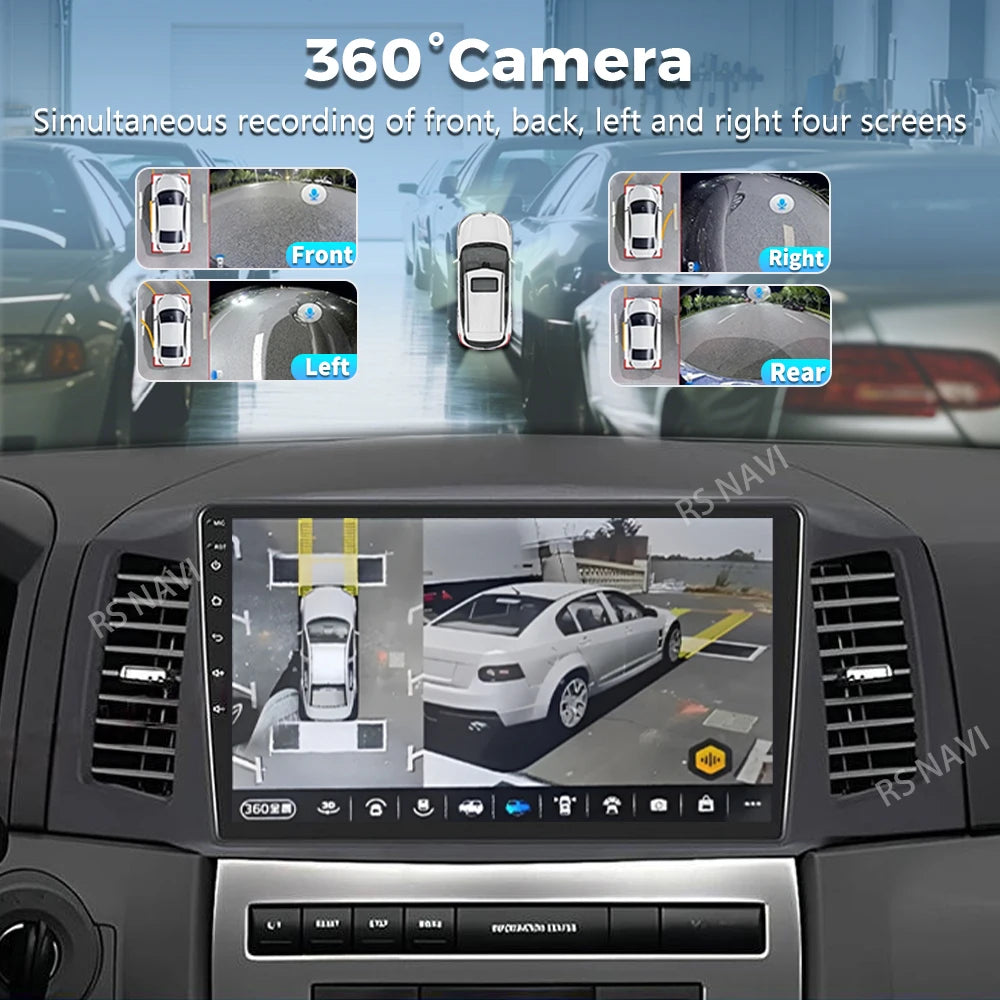 Qualcomm Android 16 For Jeep Grand Cherokee 2005 - 2007 2K QLED Android Car Radio Multimed