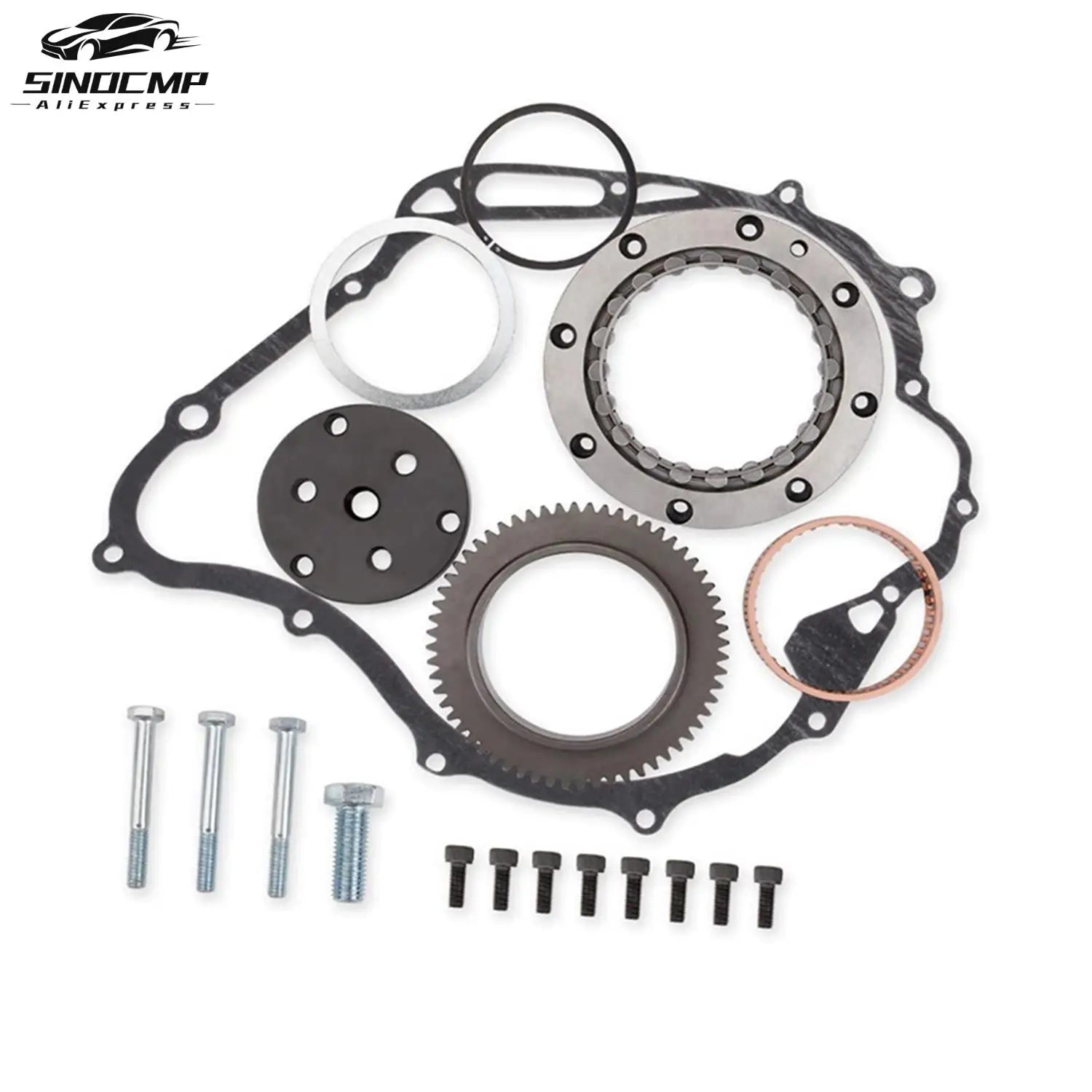 Big Roller Starter Clutch Kit Damper With Puller Tool For Yamaha l VStar 1100 1999-2009 l