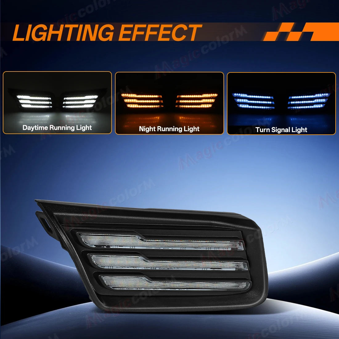 LED DRL Turn Signal For Toyota RAV4 Woodland 2026 2027 Daytime Running Lights Fog Lamps Fr | AUTOKITSHOP