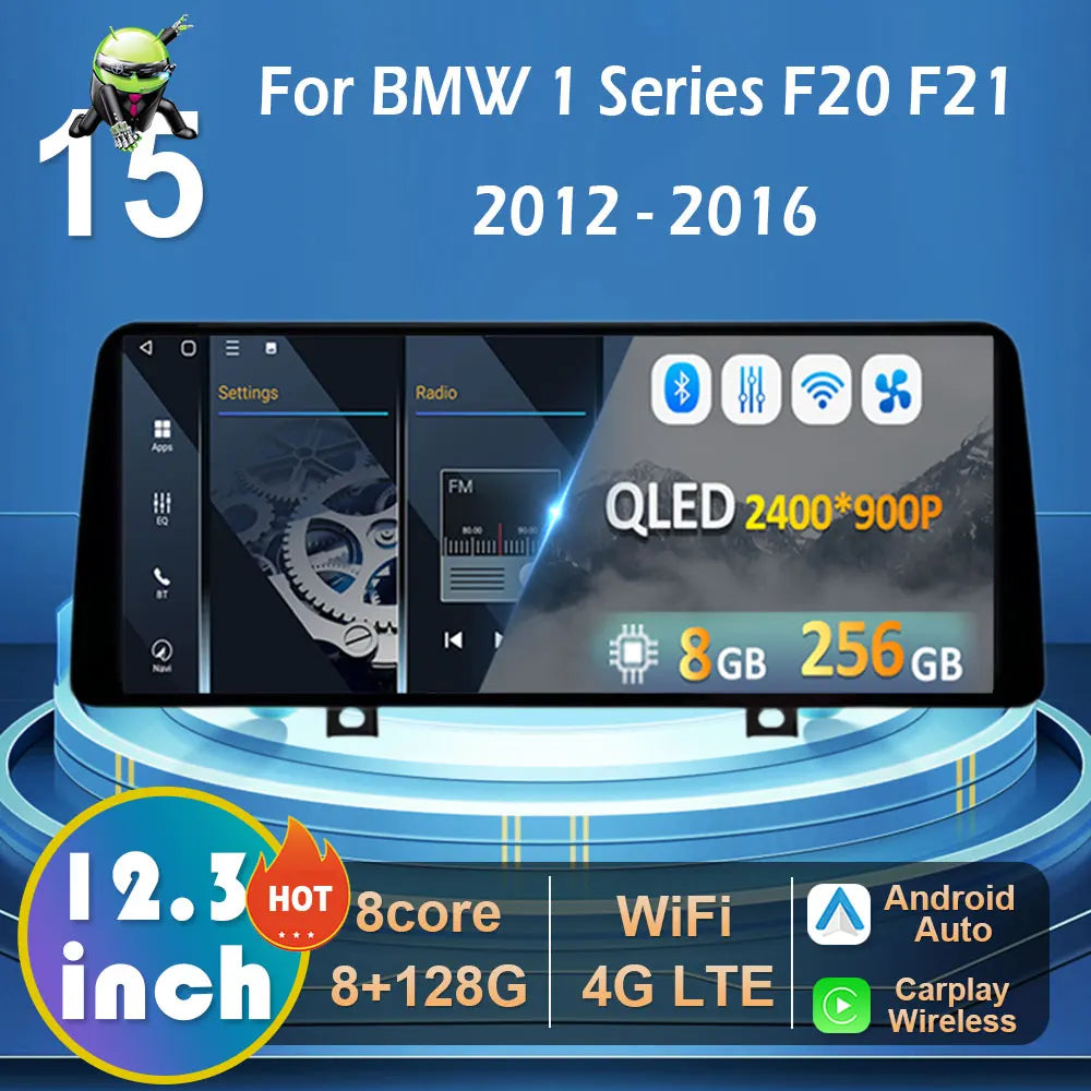 for BMW 1 Series F20 F21 2012 2013 2014 2015 2016 NBT System DSP Stereo Carplay Car Video  | AUTOKITSHOP