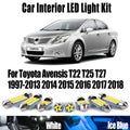 LED Interior Light Kit for Toyota Avensis T22 T25 T27 1997- 2016 - Canbus Dome Map Door Trunk Bulbs | AUTOKITSHOP