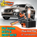 LED Car Headlight D1S Bulb Update HID Light Canbus Lamp 6000K For Volvo XC70 II 2007 2008