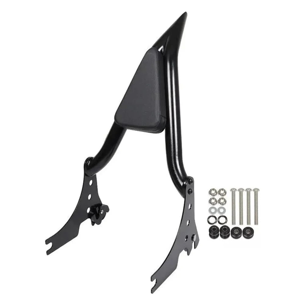 Motorcycle Black Detachable Rear Passenger Backrest Sissy Bar For Harley Sportster XL 883 1200 4 - Automotive LED Light