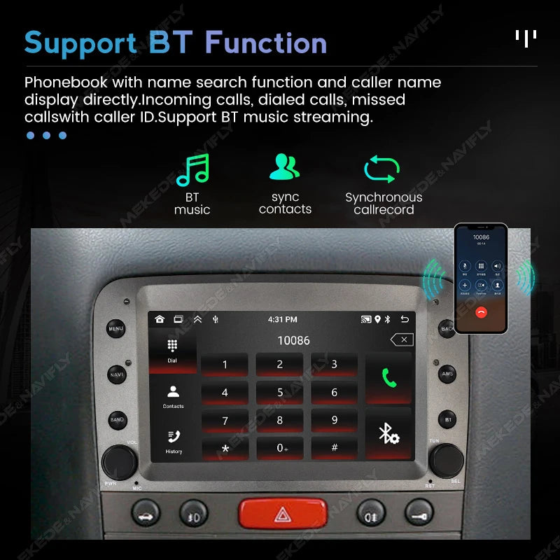 Android 15 Car Radio 7" For Alfa Romeo 147 GT 2005-2014 Multimedia Player GPS Intelligent