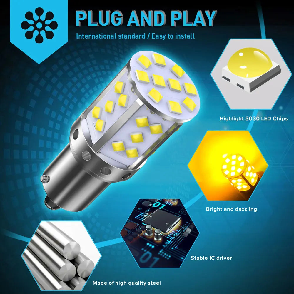 LED Interior Light Kit for Ford B-MAX C-MAX S-MAX CMAX BMAX SMAX P21W Ba15s - Canbus Error-Free Bulbs | AUTOKITSHOP