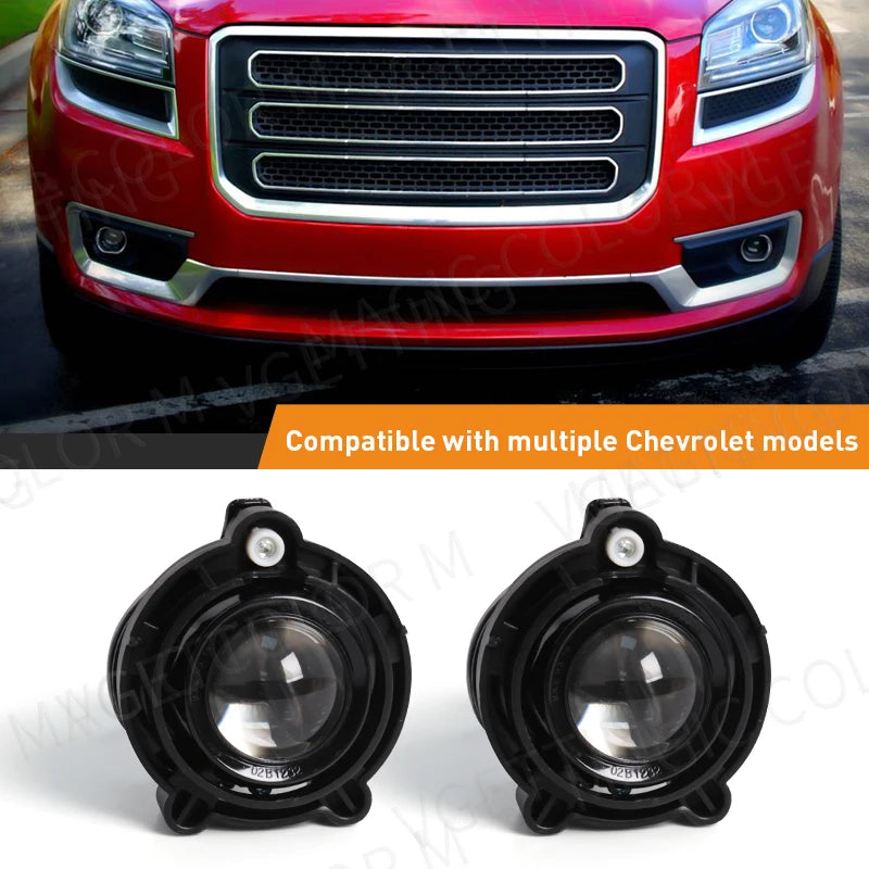 Fog Lamps For Chevrolet Cruze Trax Impala Equinox Malibu Buick Allure Rainier Enclave GMC  | AUTOKITSHOP