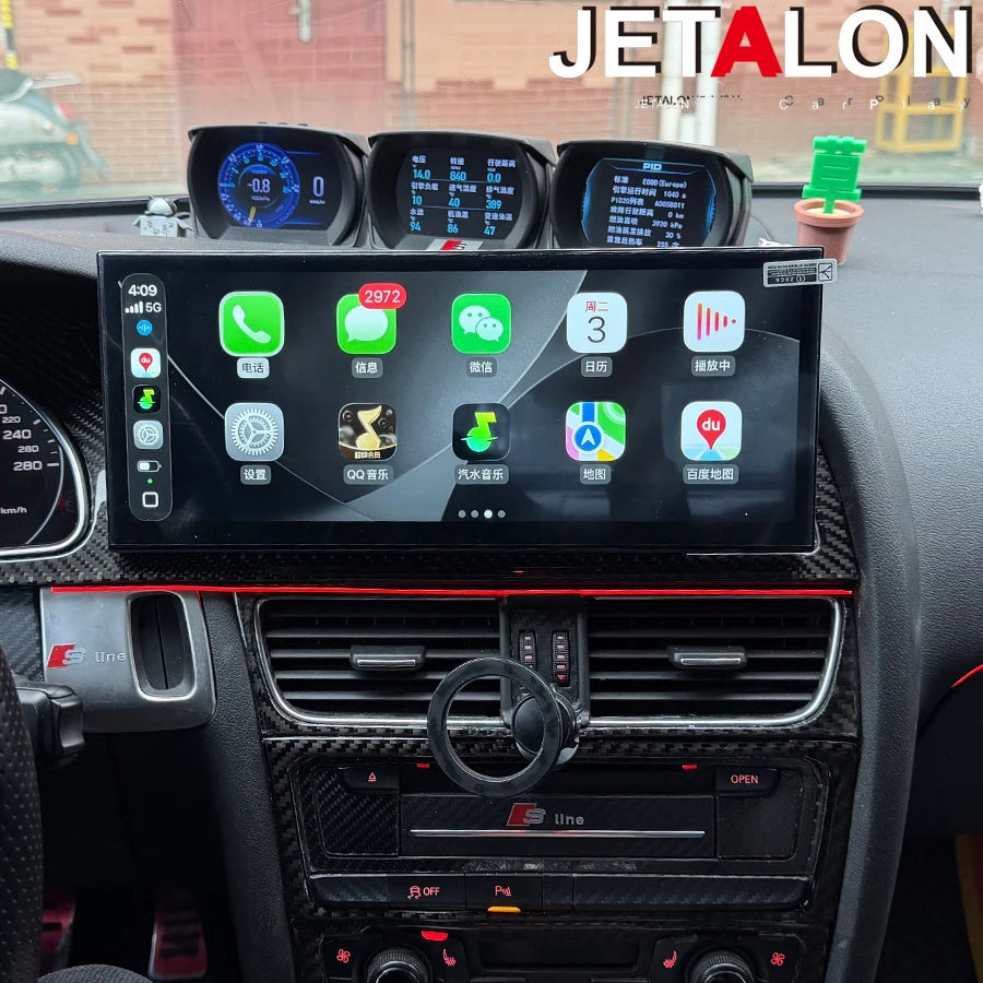 10.25/12.3“ Android Screen For AUDI A4 A5 2008-2016 Car Radio Stereo GPS Navigation CarPla