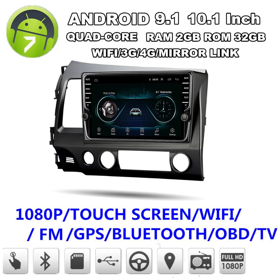 LED Interior Light Kit for Honda Civic 2006-2011 - Canbus Error-Free Interior Bulbs