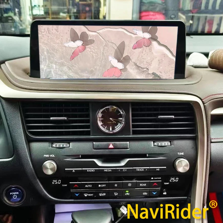 12.3" Android Video Player For Lexus RX Rx450h RX200t RX350 RX300 2020 Auto CarPlay Touch