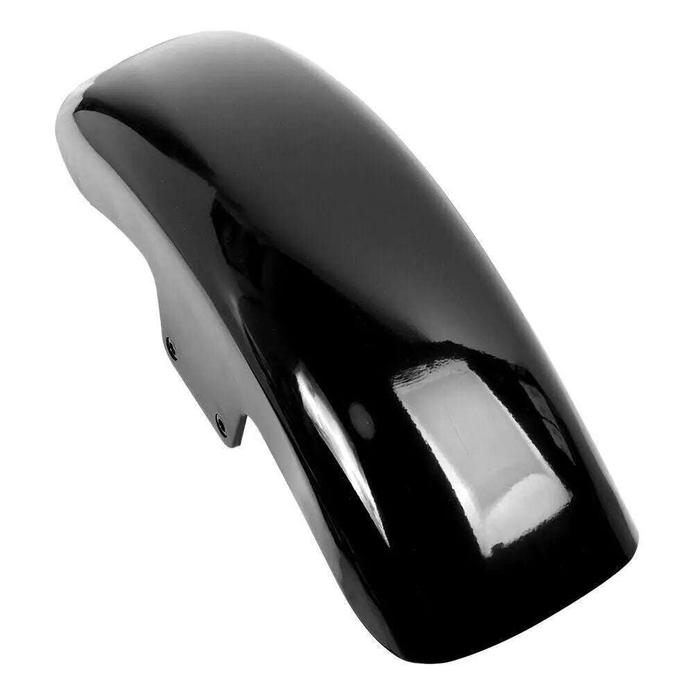 Motorcycle Gloss / Matte Black Front Fender Mudguard Cover Protector For Harley Softail Slim FLS - Automotive LED Light