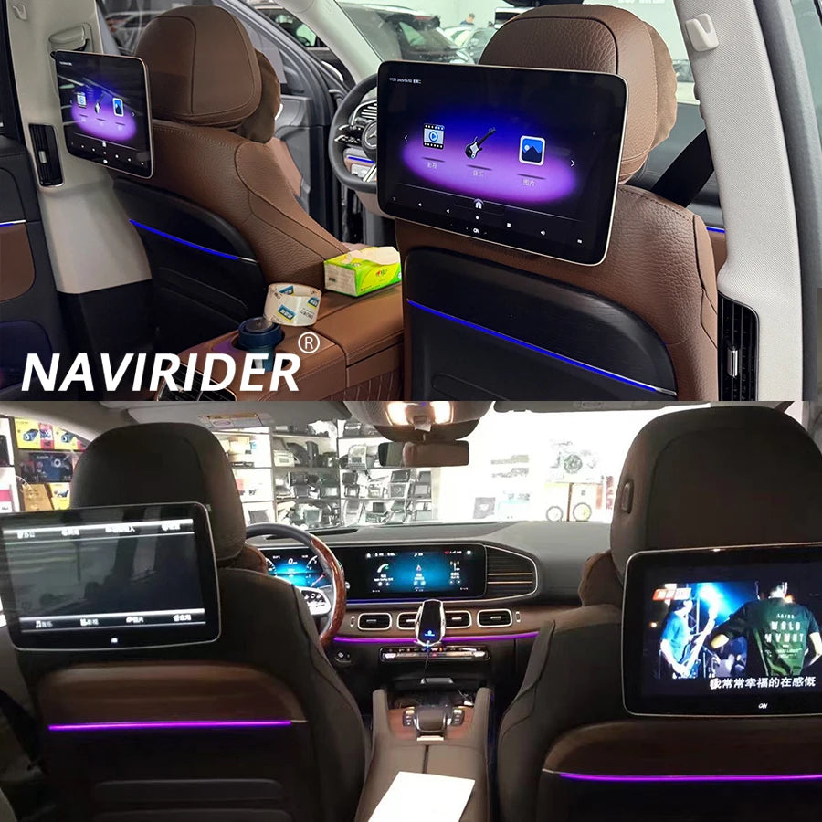 14inch Headrest For Mercedes Benz ML Vito V260 GLS GLE G S E Class Car Player Screen Scree