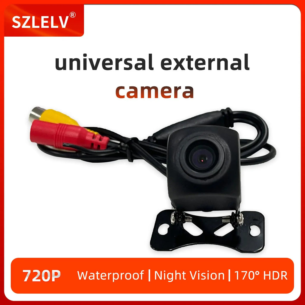 720P AHD Car Rear View Backup Camera,170° Wide Angle with Parking Guide Lines Starlight Ni