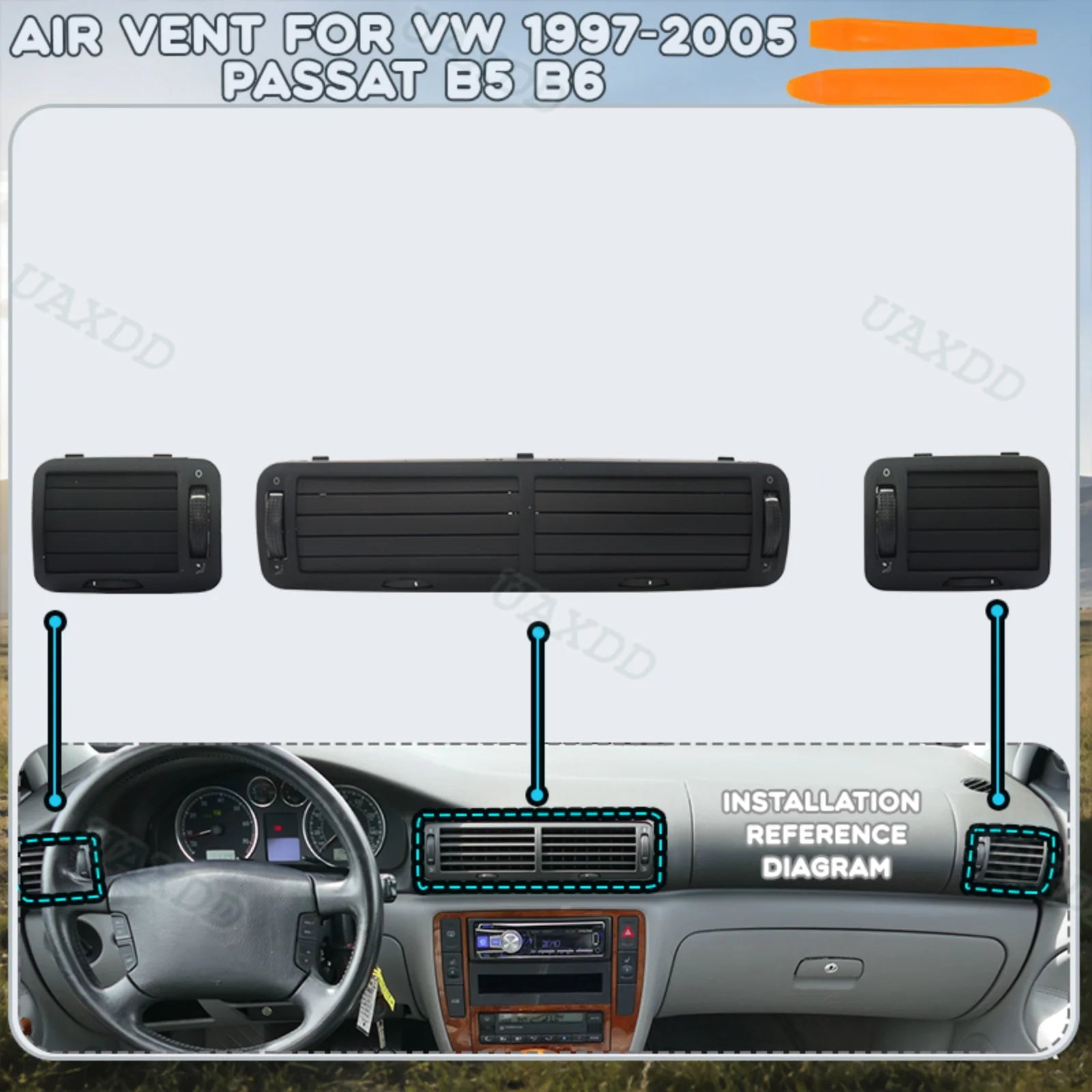 RGB - Ambient Light - for VW B6 B5 1997-2005 - Car Interior Lighting