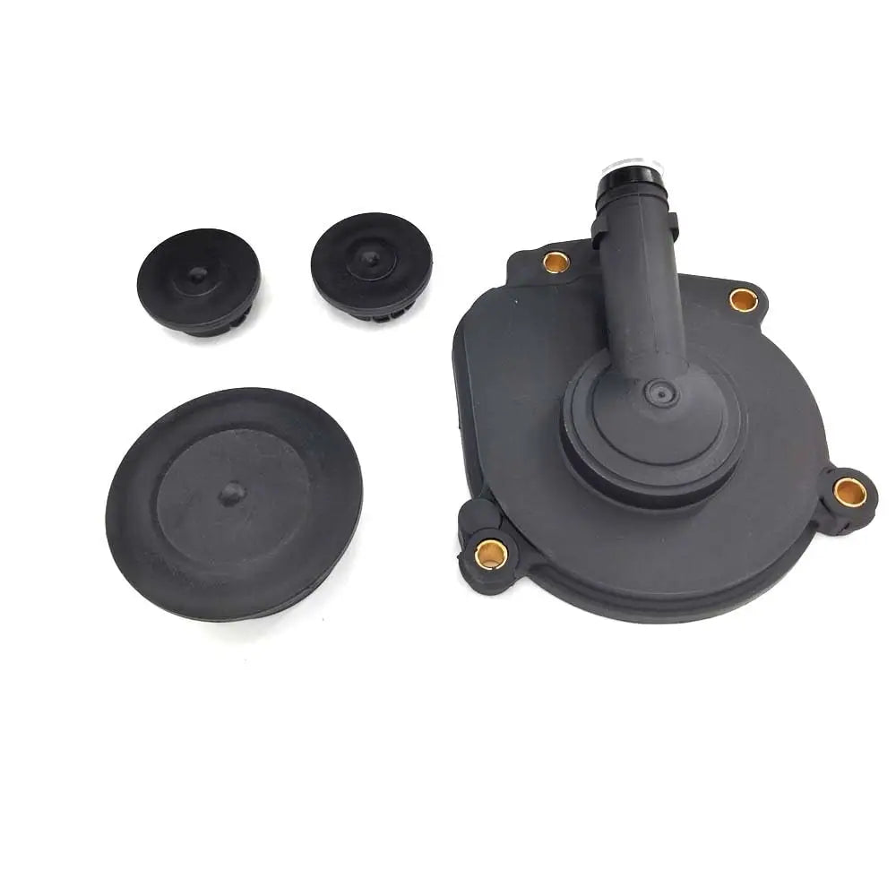 For Mercedes Crankcase Vent Valve Engine Oil Separator Cover & Plugs 2720100631