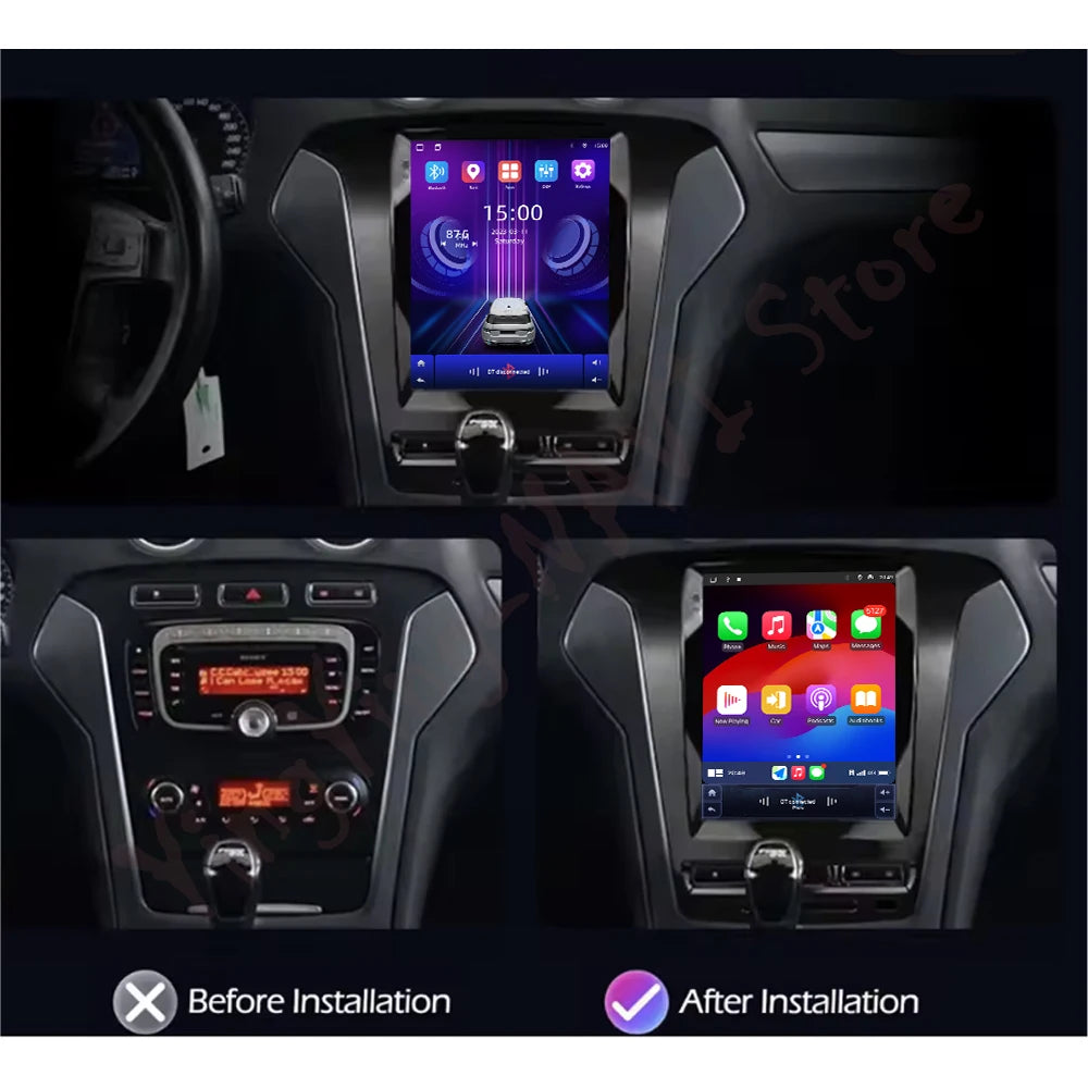 9.7" Android 16 For Ford Mondeo MK4 2011-2013 Car Multimedia Player Auto Navigation Stereo