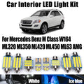 LED Interior Map Dome Light Car Ceiling Bulbs Kit Canbus For Mercedes Benz M Class W164 ML