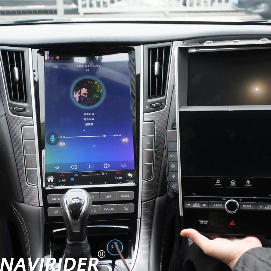 10.4Inch Screen Android 13 For Infiniti Q50 Q50L Q50S Q60 Q60S 2014-2019 Car Multimedia GP | AUTOKITSHOP