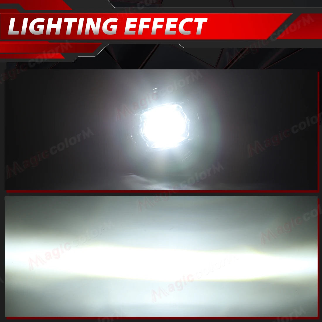 LED Fog Lamps For Ford Escape 2023 2024 Daytime Running Lights Front Bumper Headlights Whi | AUTOKITSHOP