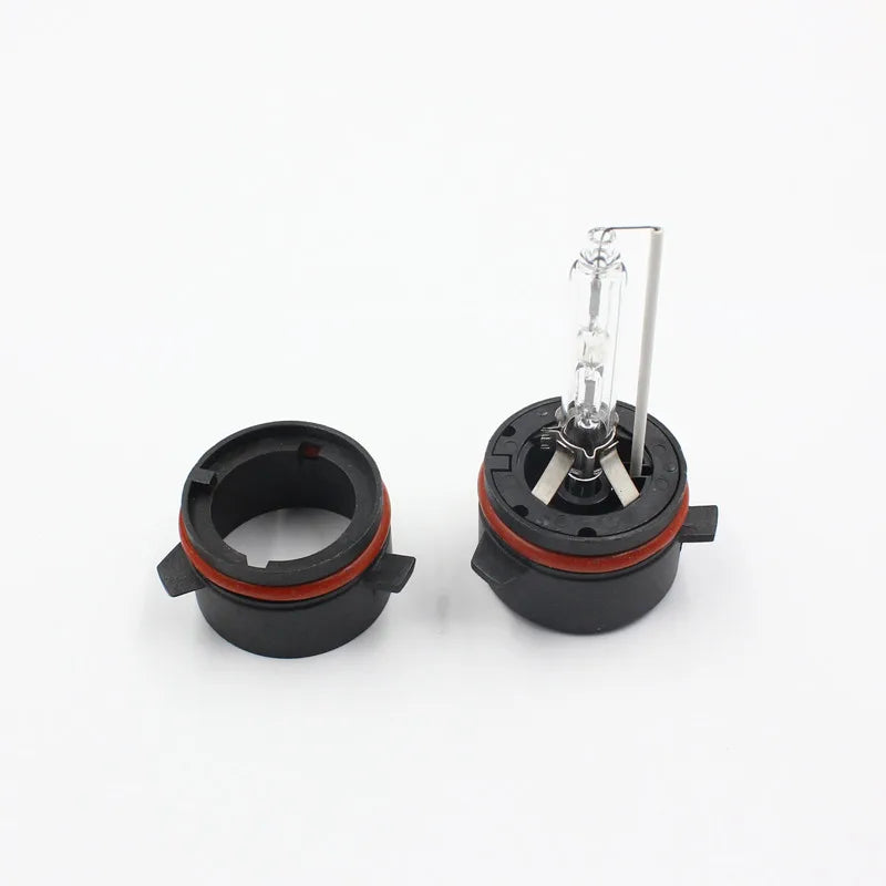 Rockeybright 2*D2S HID Bulb Holder Adapters for BMW E39 D2 D2S HID Xenon Head Lamp Bulb Ad