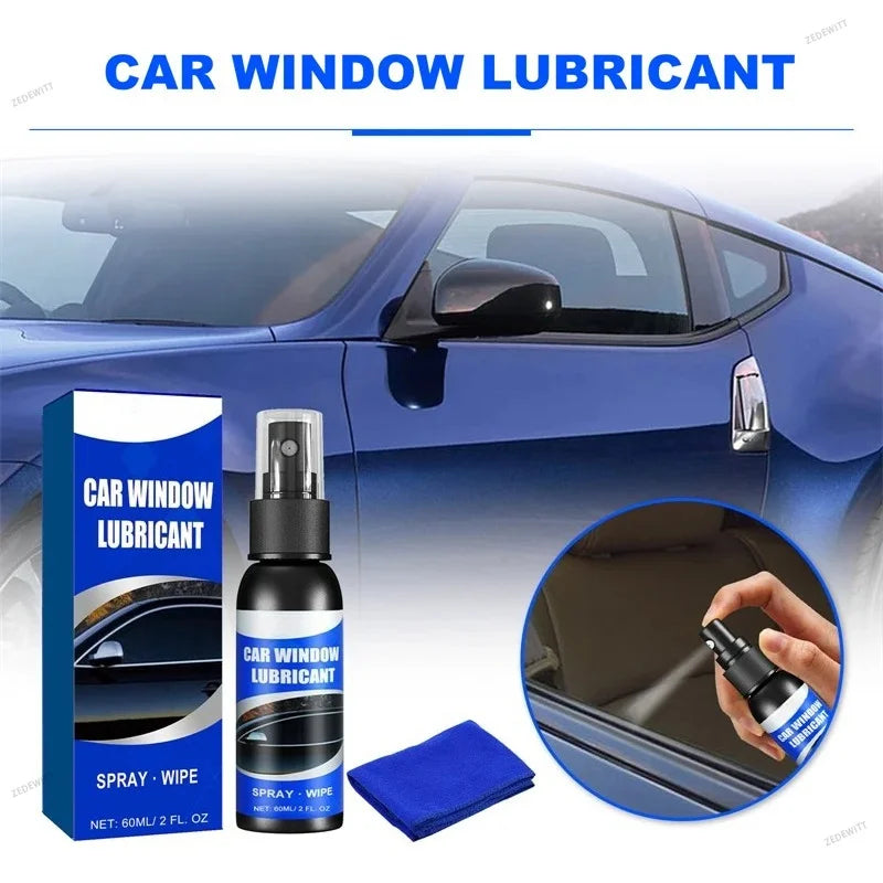 Professional 60ml Car Window Lifting Lubricant Rubber Door Seal Strip Softener Noise Reduction U - Automotive LED Light