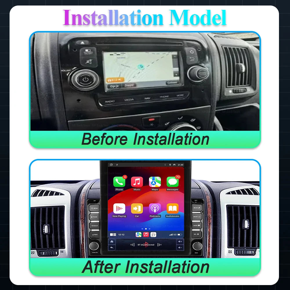 9.7 Inch Android 16 For Citroen Jumper/relay Peugeot Boxer Fiat Ducato 2006-2022 Car Radio | AUTOKITSHOP