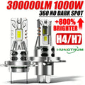 H7 H4 LED Canbus Headlight Bulb 1000W Ultra Powerful Spotlight Motorcycle Lamp Ampoule LED