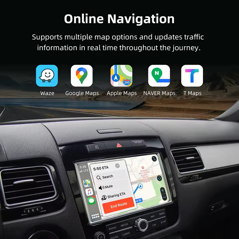 Suitable for Volkswagen Touareg RNS850 wireless carplay Android auto module VW Navigation  | AUTOKITSHOP