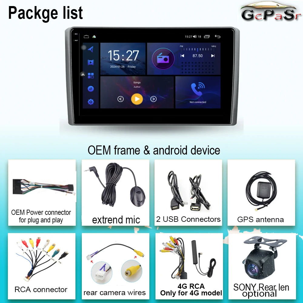 Android Auto For Honda Element YH 2002 - 2006 Car Radio Multimedia Video Player GPS Naviga