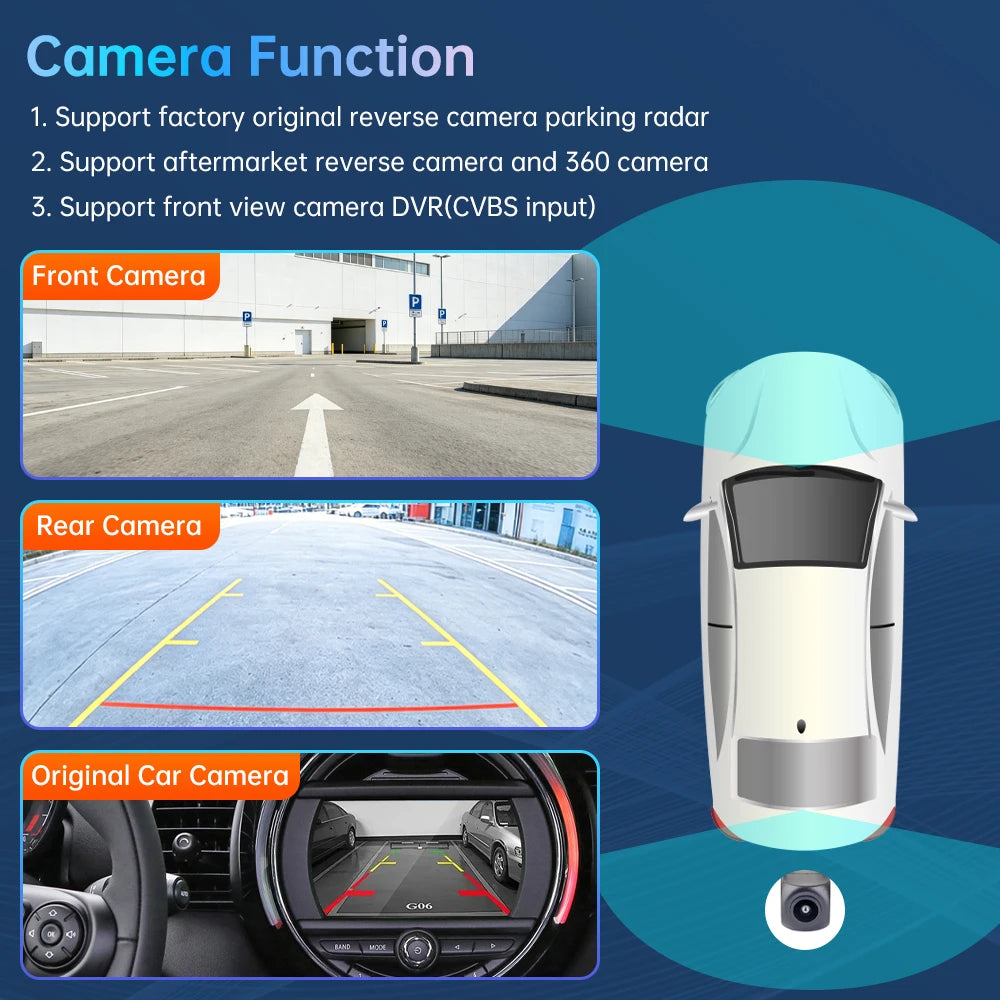 cn Road Top Wireless CarPlay Box Android Auto Link For BMW Car MINI CIC NBT EVO R55 R56 R5 | AUTOKITSHOP