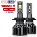 Mini Car Headlight H1 H4 LED Headlight H7 LED Bulb H8 H11 9005 HB3 9006 HB4 9012 9008 H13