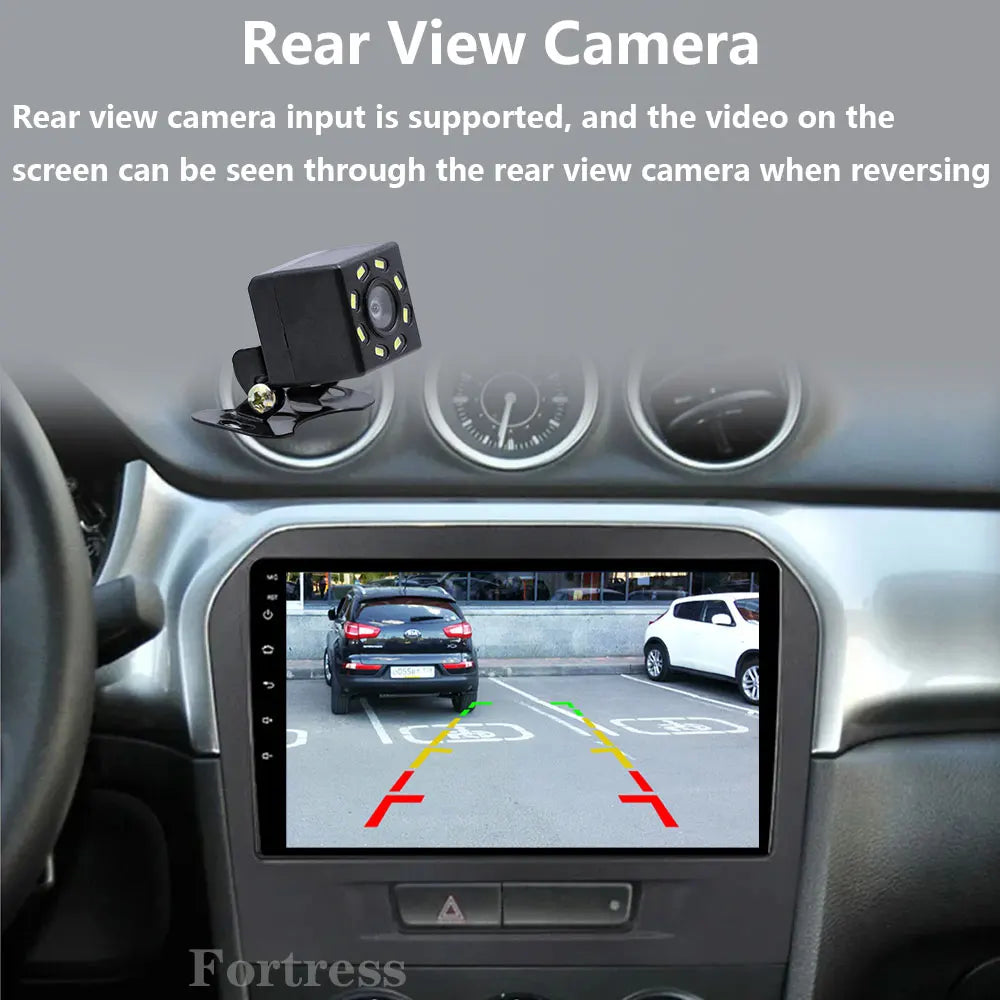 Android 16 For Suzuki Vitara 4 2017 - 2022 Car Radio Multimedia Video Player GPS Navigatio