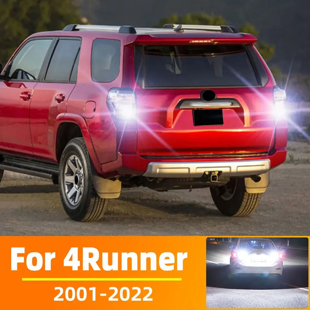 2-Piece LED Interior Light Kit for Toyota 4Runner Accessories 2001-2022 - Canbus Dome Map Door Trunk Bulbs | AUTOKITSHOP