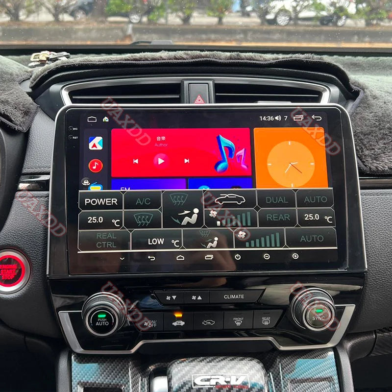 2Din car dvd radio Android fascia multimedia For Honda 2017 CRV 9INC 10.1INCH DVD Audio st