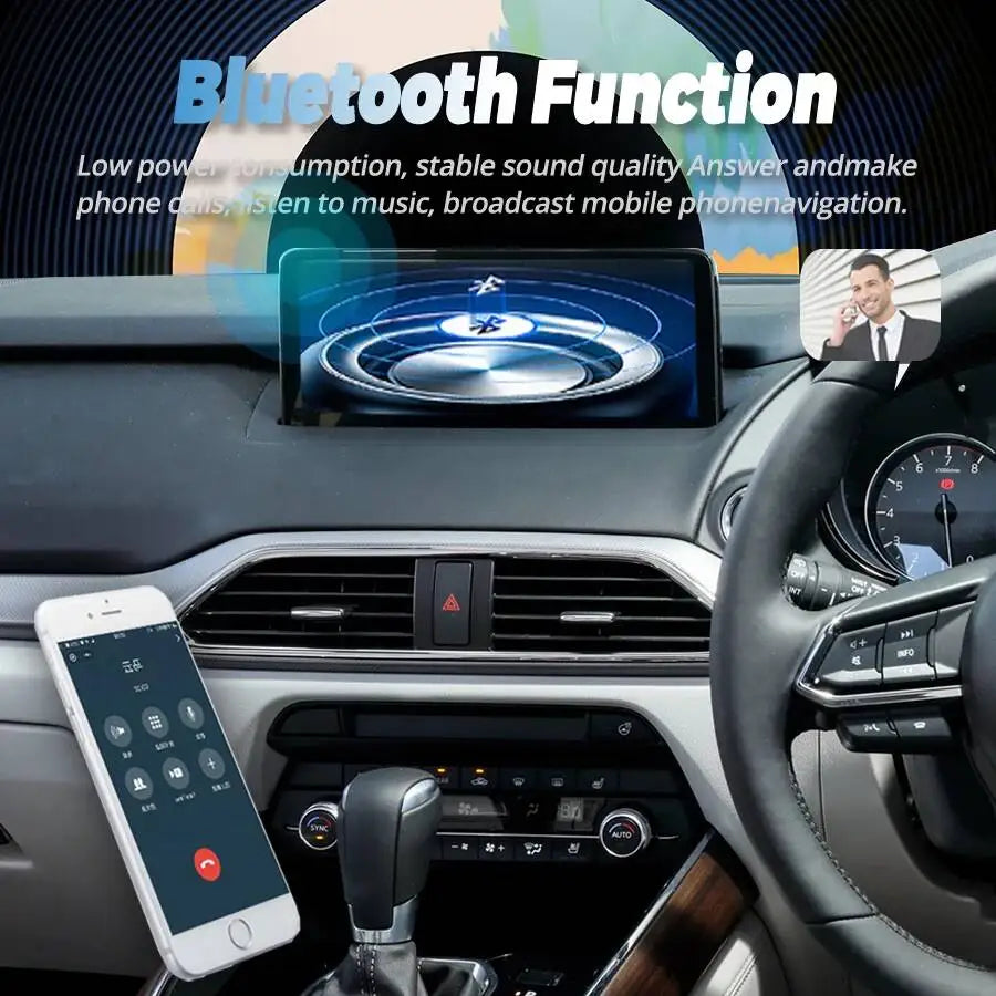 10.25inch Android Car Radio Stereo Head Unit GPS Multimedia Player For Mazda CX9 CX-9 2016 | AUTOKITSHOP
