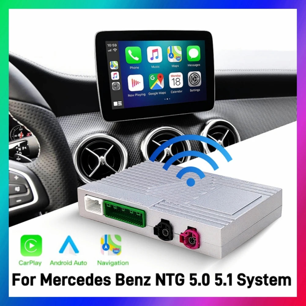 Wireless Carplay Upgrade For Mercedes Benz C Class GLC W205 V Class W447 NTG5.0 5.1 Becker | AUTOKITSHOP