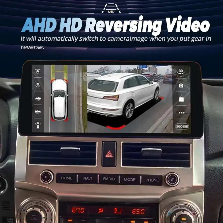 12.3inch Android 15 Qled Screen For TOYOTA 4Runner 2010 2009-2022 Video Player Radio Car M | AUTOKITSHOP