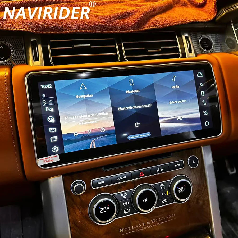 RHD 12.3 inch Android For Land Rover Sport L494 L405 Range Rover Vogue Car Radio Wireless  | AUTOKITSHOP