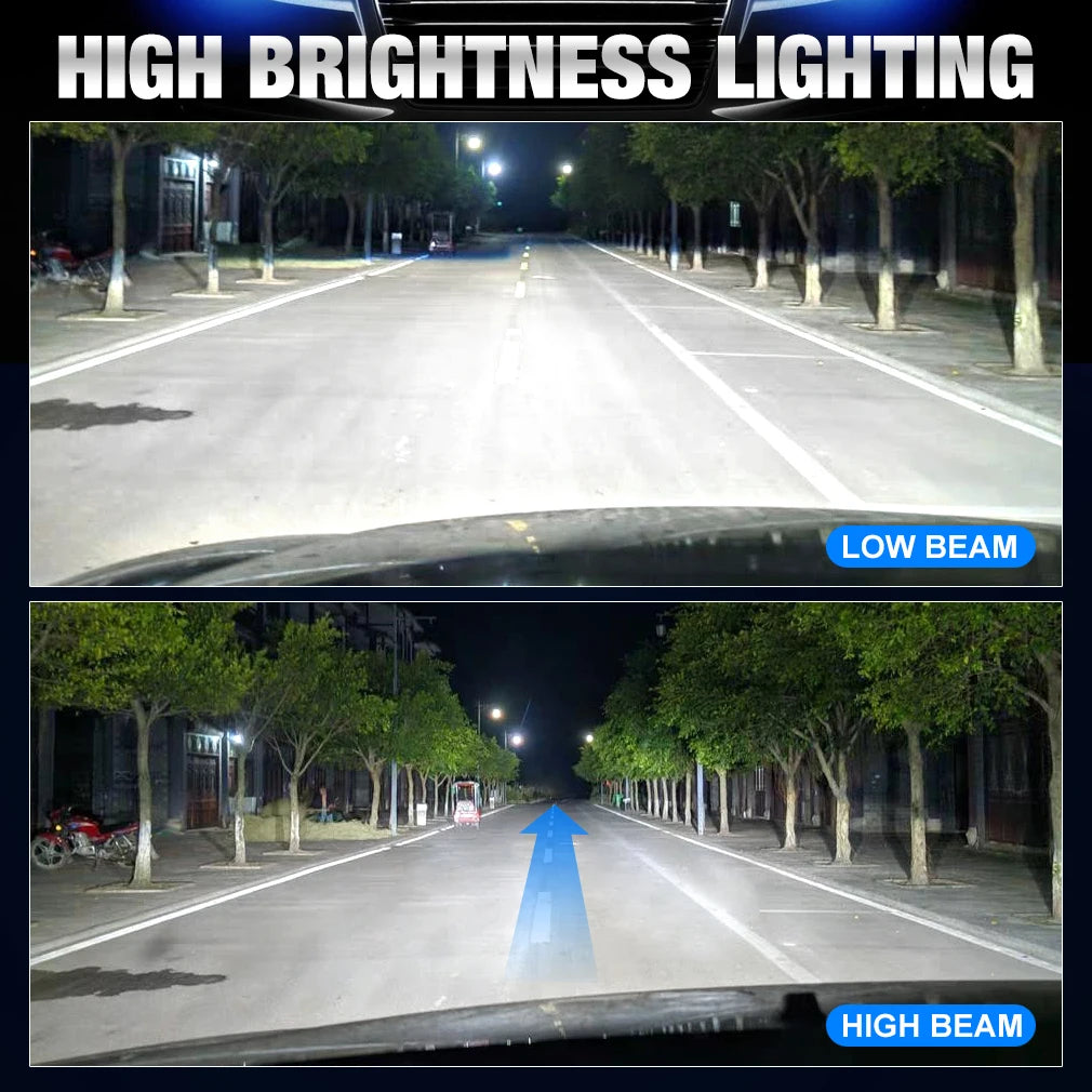 H4 H7 LED Headlight Bulb Canbus No Error 30000LM 150W CSP for Car Headlamp High Low Light