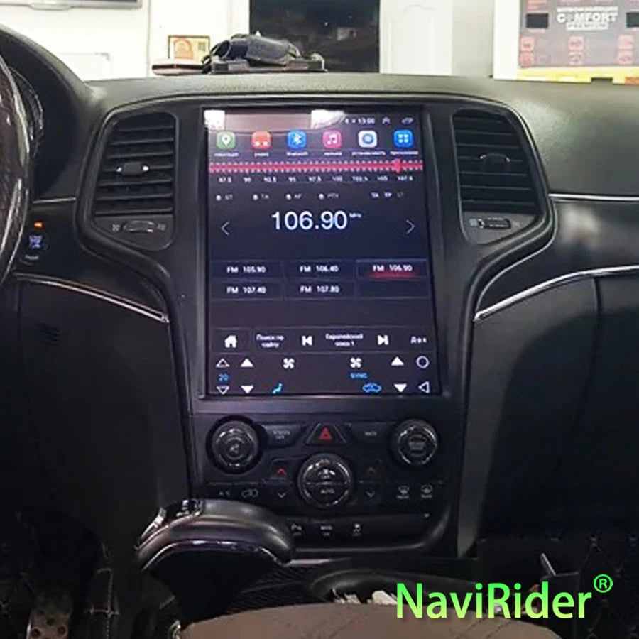 Android Touch Screen Car Radio For Jeep Grand Cherokee 2013-2018 Stereo Multimedia Video P