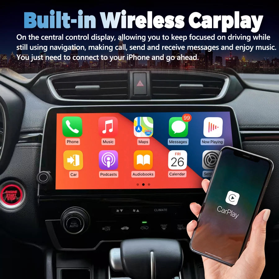 10.33inch For Honda Civic 2016 - 2018 Original Style Screen Car Radio Android 13 GPS Multi | AUTOKITSHOP