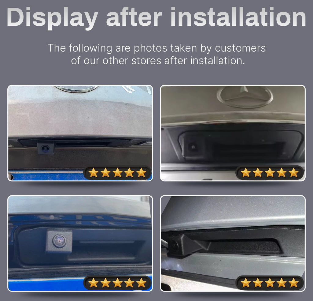 AHD 1080P Camera 170°For Mercedes Vito W447 A-Class W176 MLW166 ML300 ML450 ML350 A180 A20