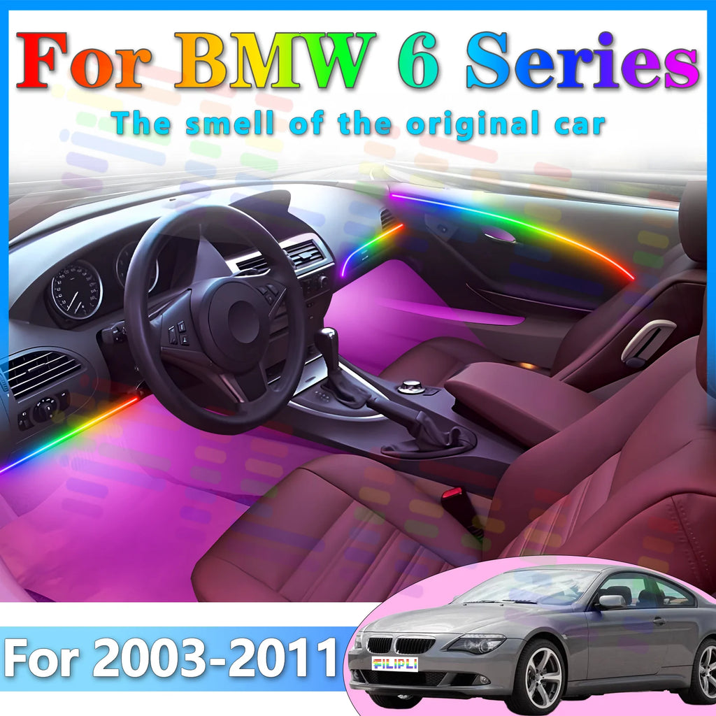RGB - Ambient Light - for BMW E61 E60 - Car Interior Lighting | AUTOKITSHOP