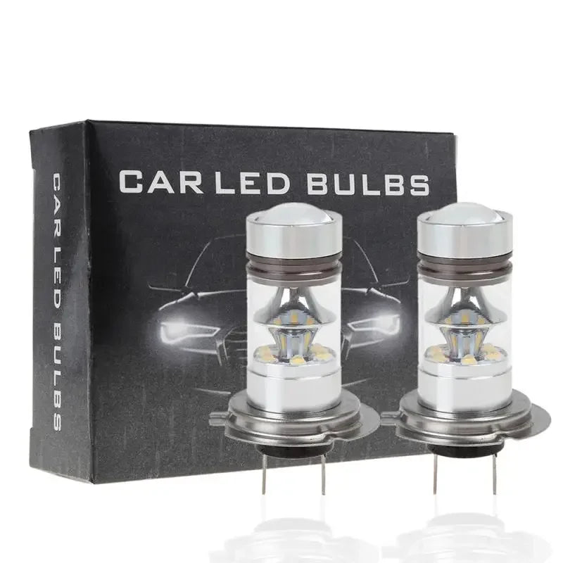 H8 H9 H11 Car Headlight Bulbs LED Lamp 3030 Chip H4 H7 DRL Lamps 9006 HB4 H1 9005 HB3 1200