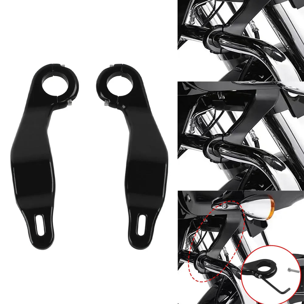 Fairing Support Mounting Bracket Motorcycles Parts For Harley Davidson CVO Road Glide FLTRX Spec - Automotive LED Light